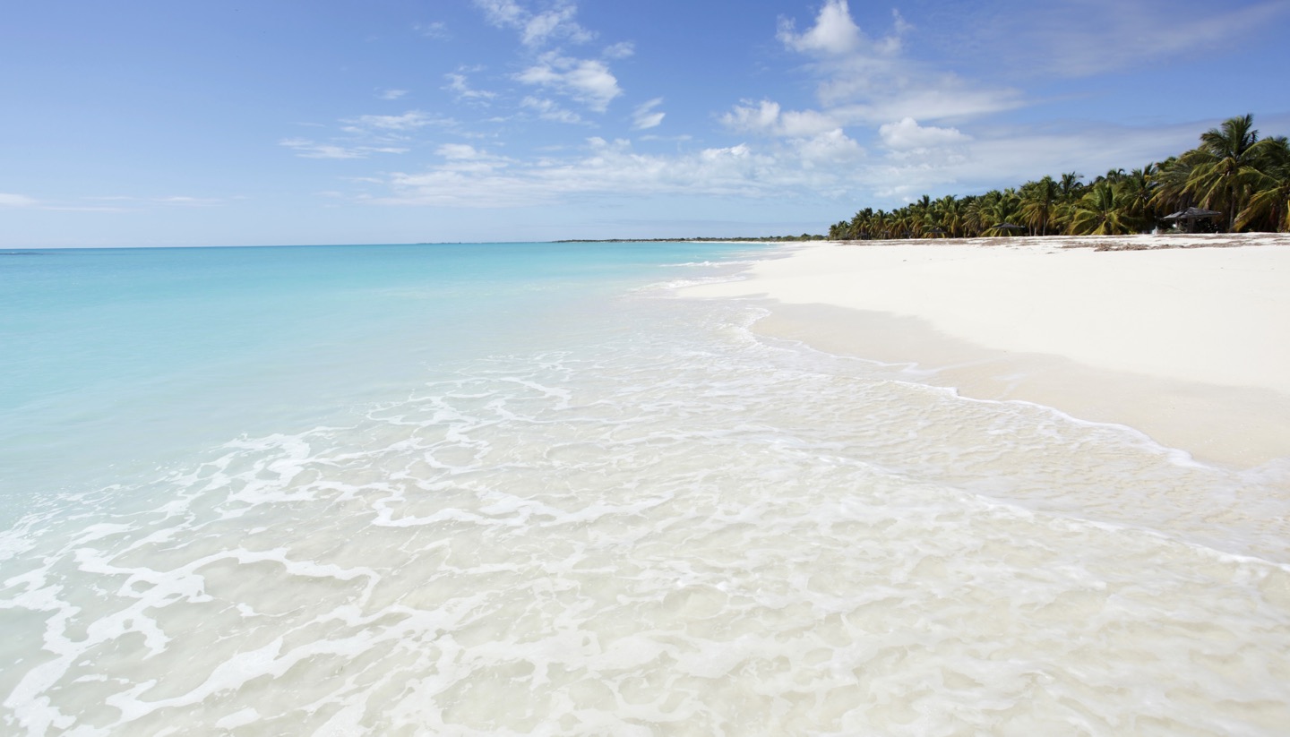 Antigua und Barbuda - Beautiful beach scene in Antigua and Barbuda