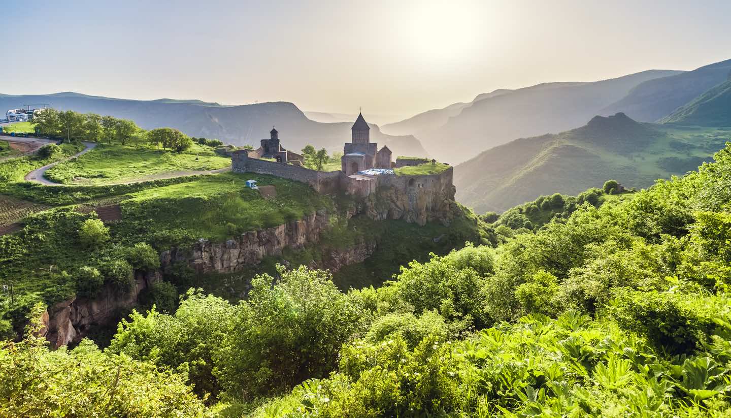 Armenien - Ancient monastery. Tatev. Armenia