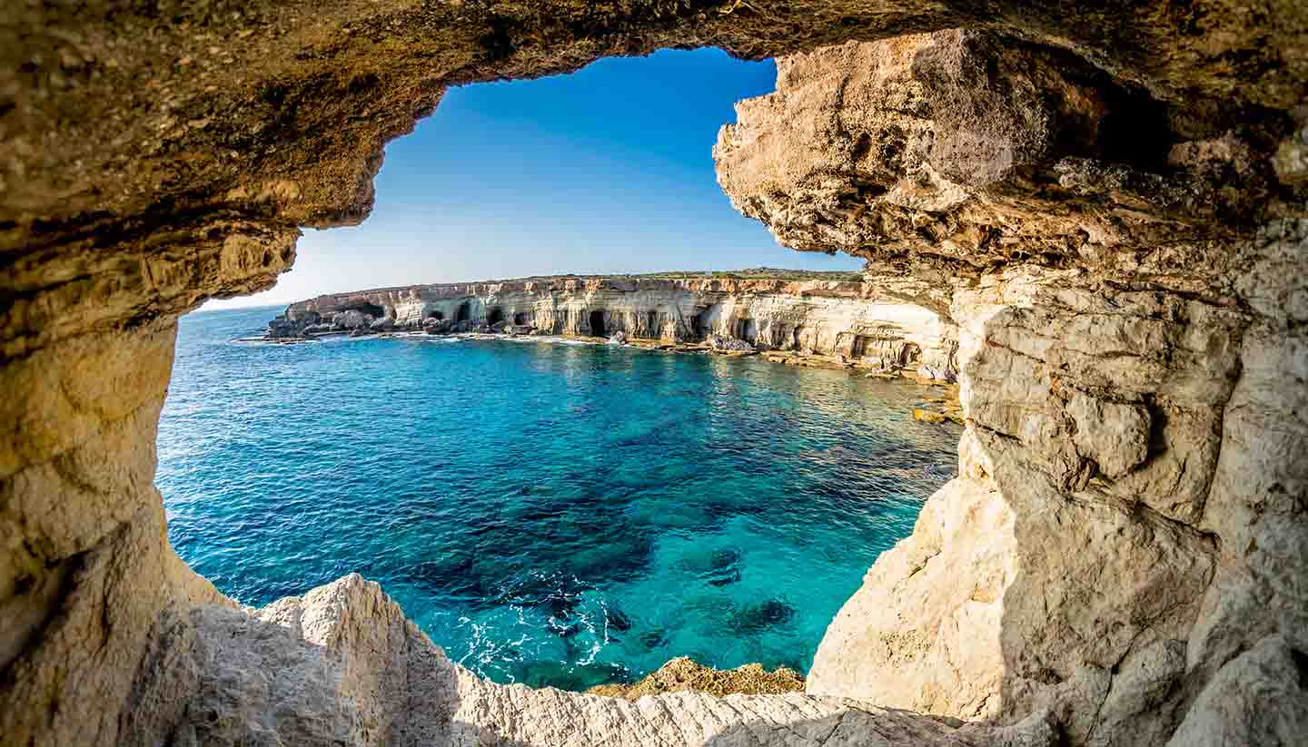 Zypern - Sea Caves near Ayia Napa, Cyprus