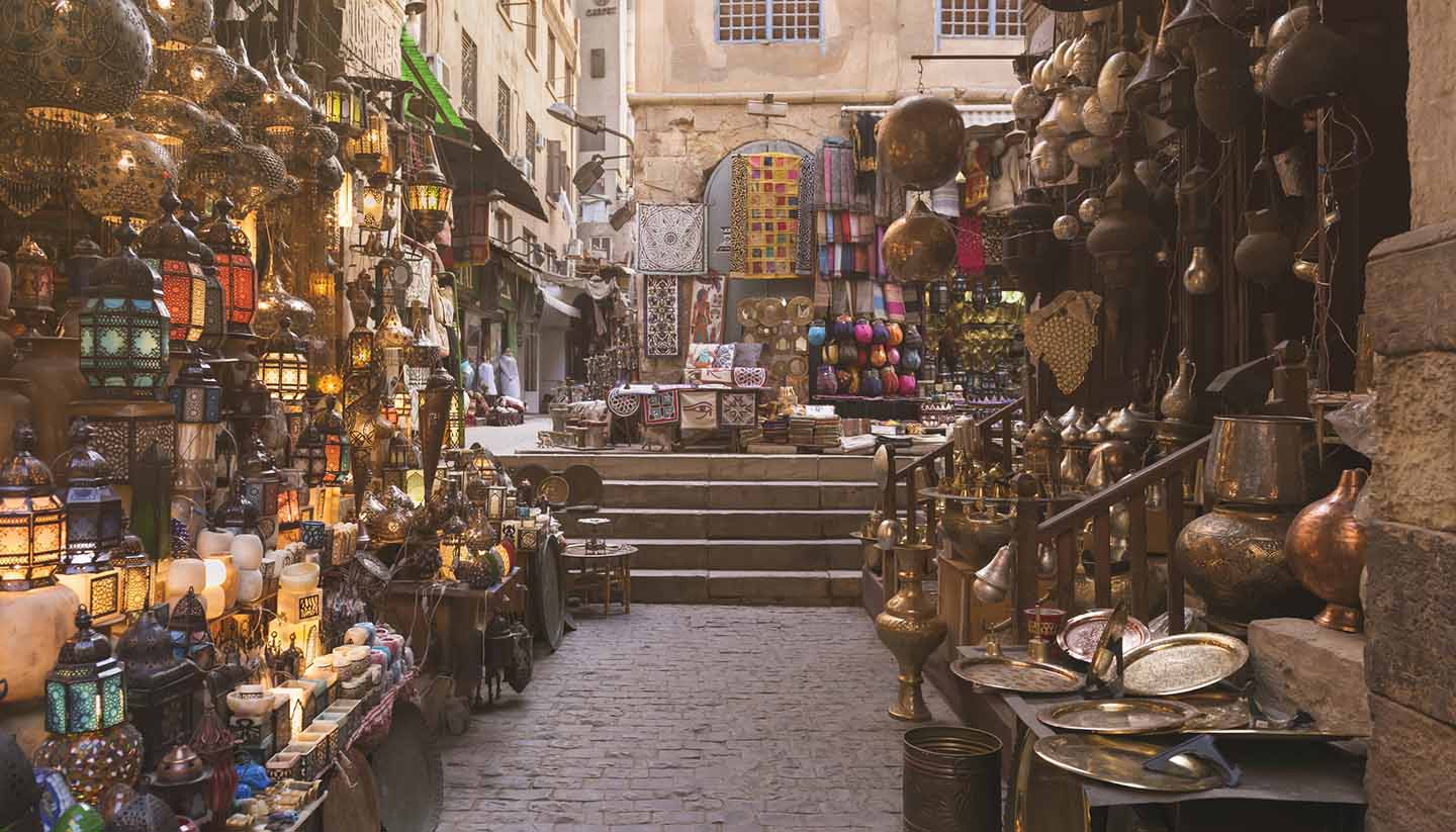 Kairo - Khan al-Khalili Bazaar