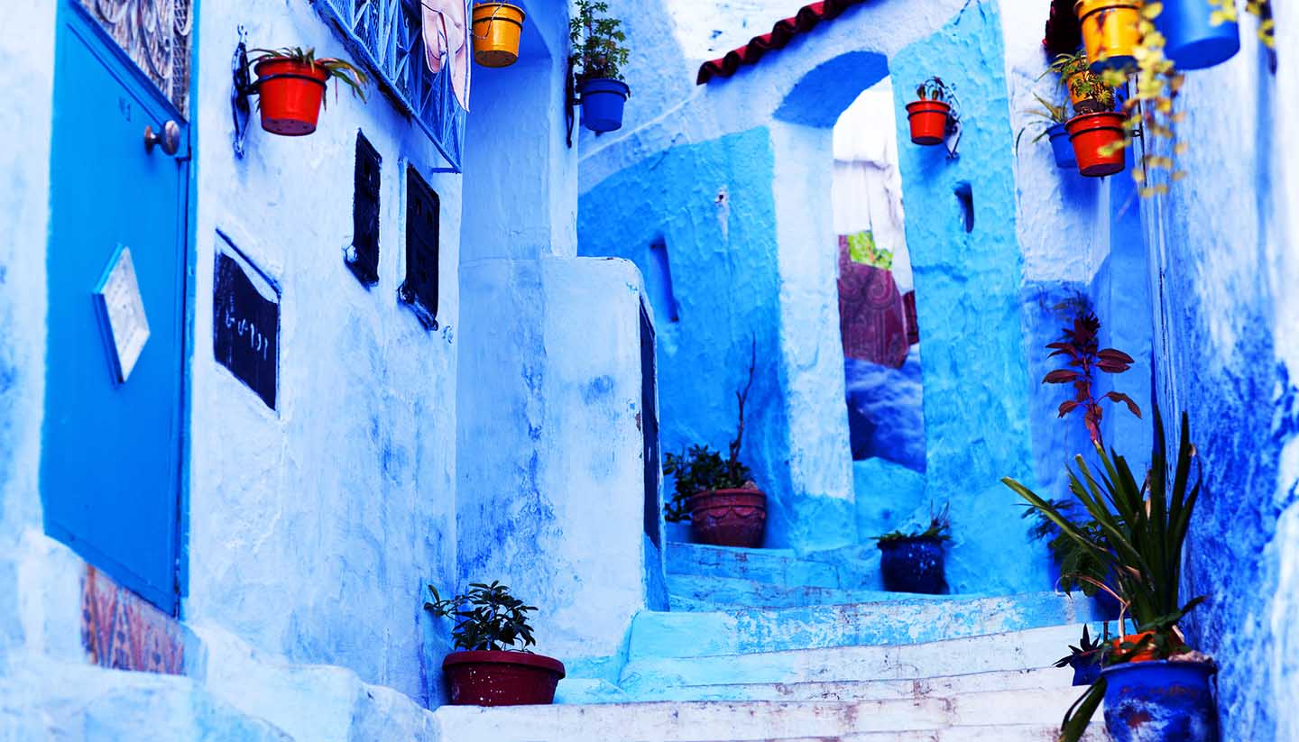 Marokko - Medina of Chefchaouen, Morocco