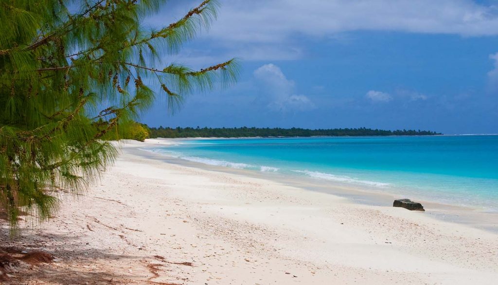 Marshall-Inseln - A stunning view of Bikini Atoll Lagoon