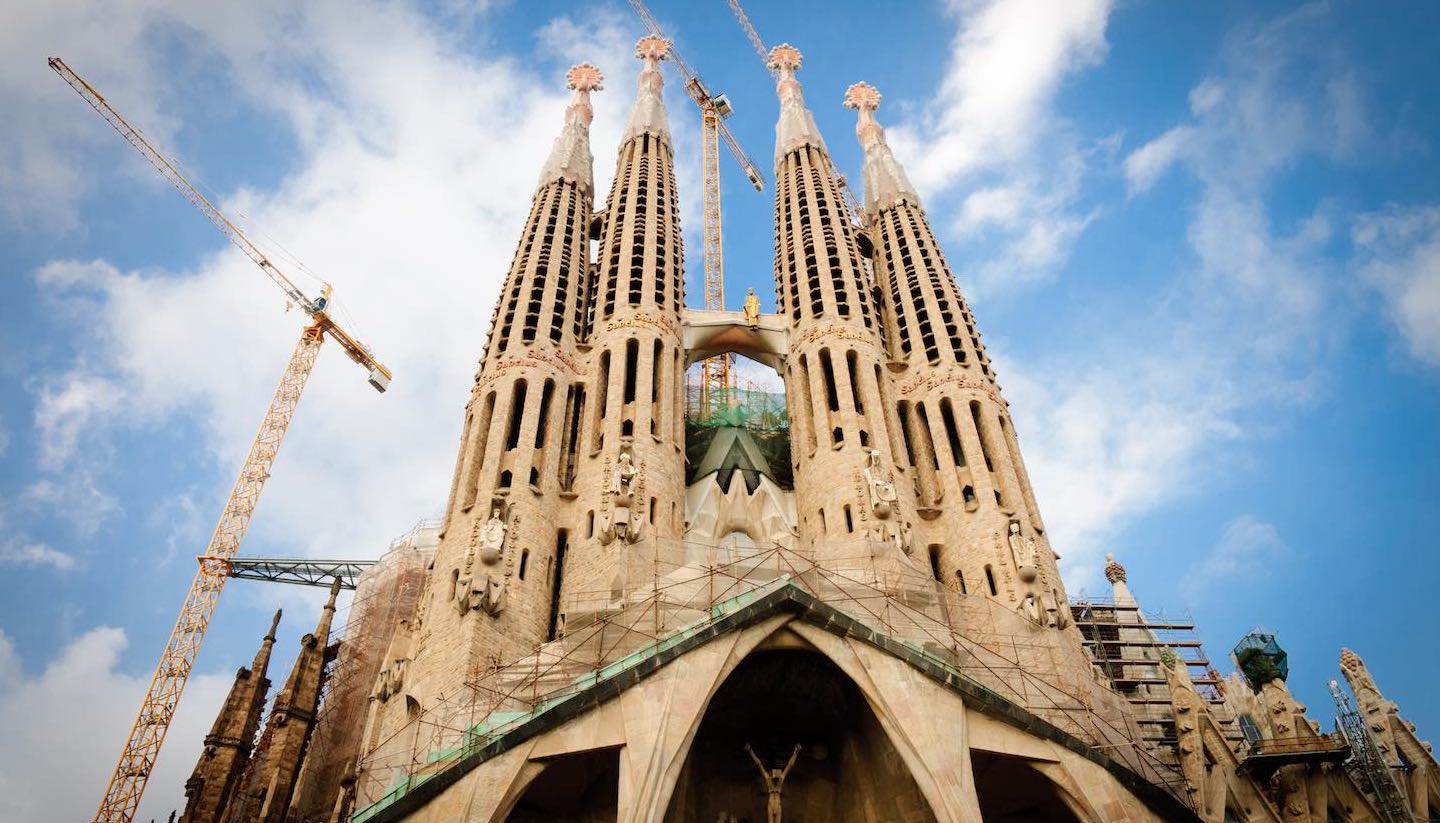 Spanien - Cathedral Sagrada Familia, Barcelona, Spain