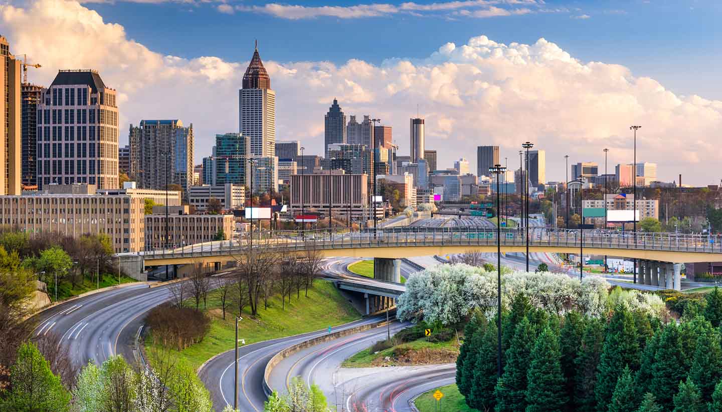 Georgia - Atlanta Georgia Skyline