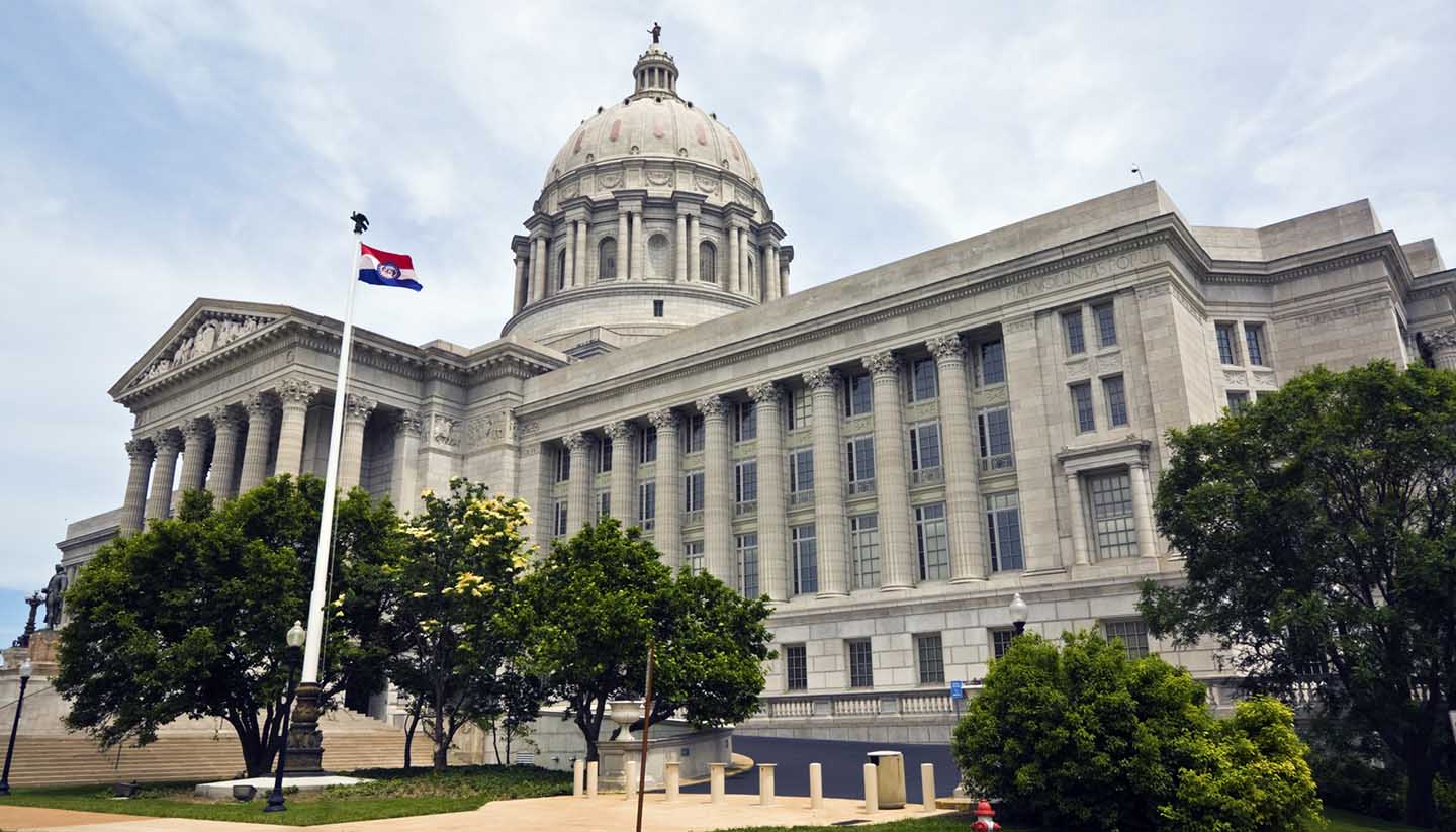 Missouri - The state Capitol building of Missouri