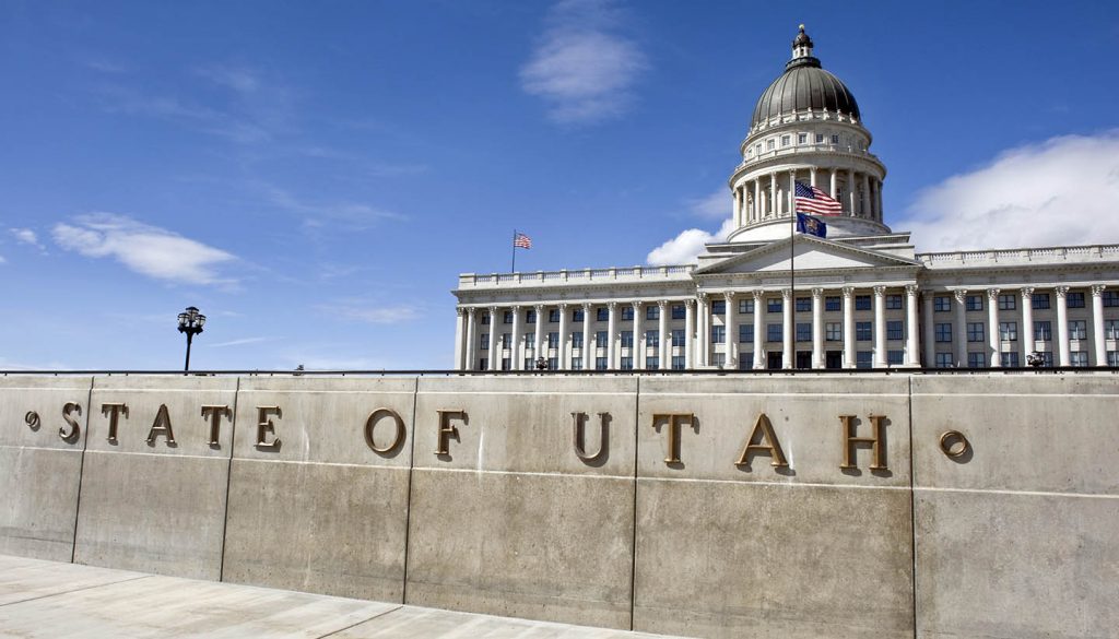 Utah - State Capital Building of Utah.