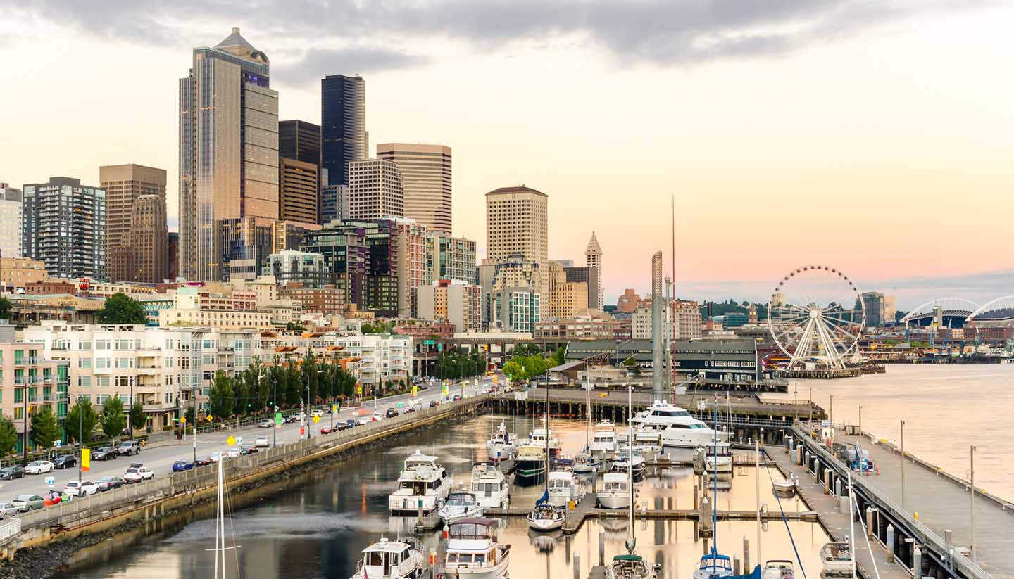 Washington State - Seattle at Dusk