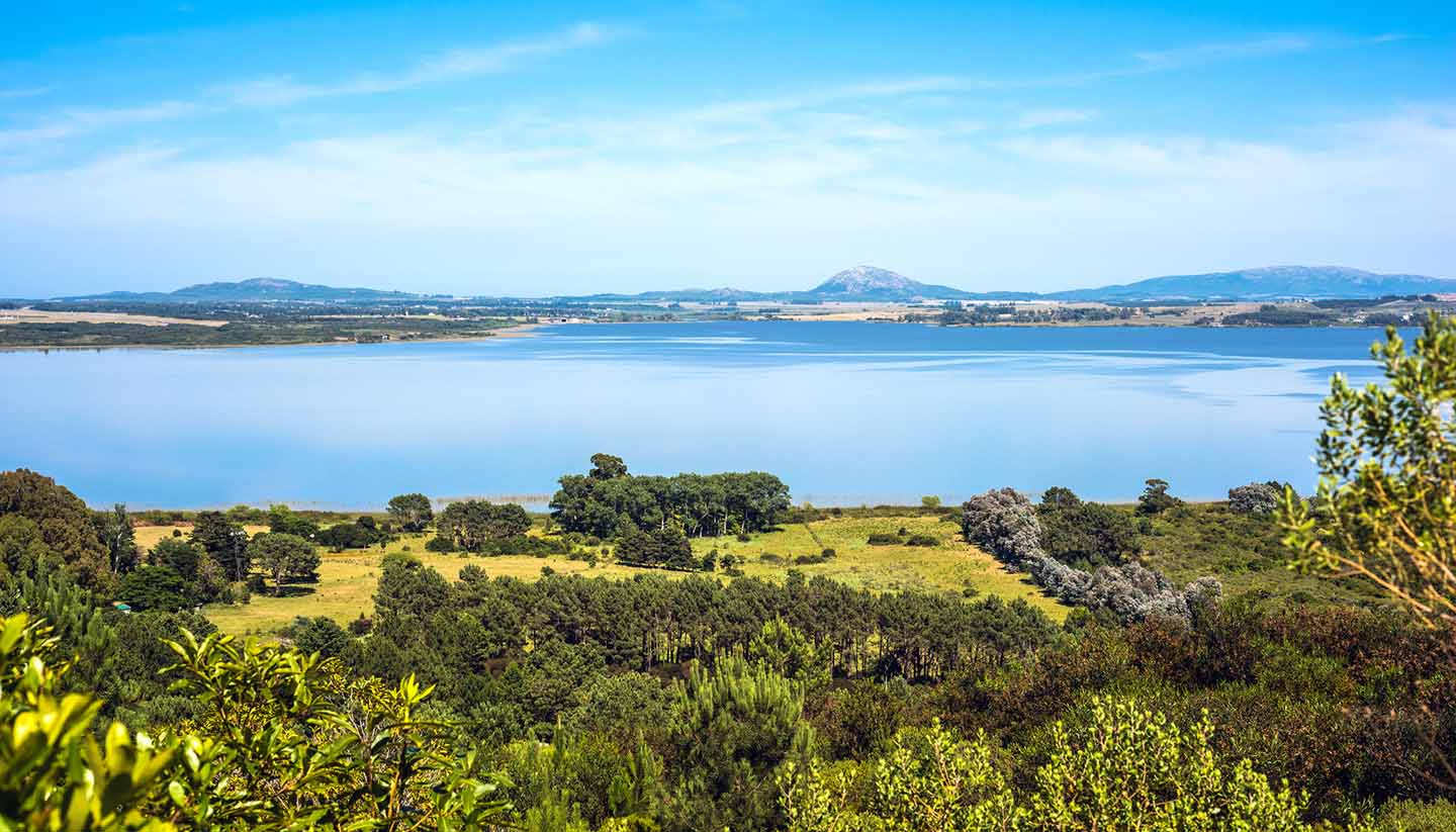 Uruguay - Lagoon of the Willow (Laguna del Sauce), Maldonado, Uruguay