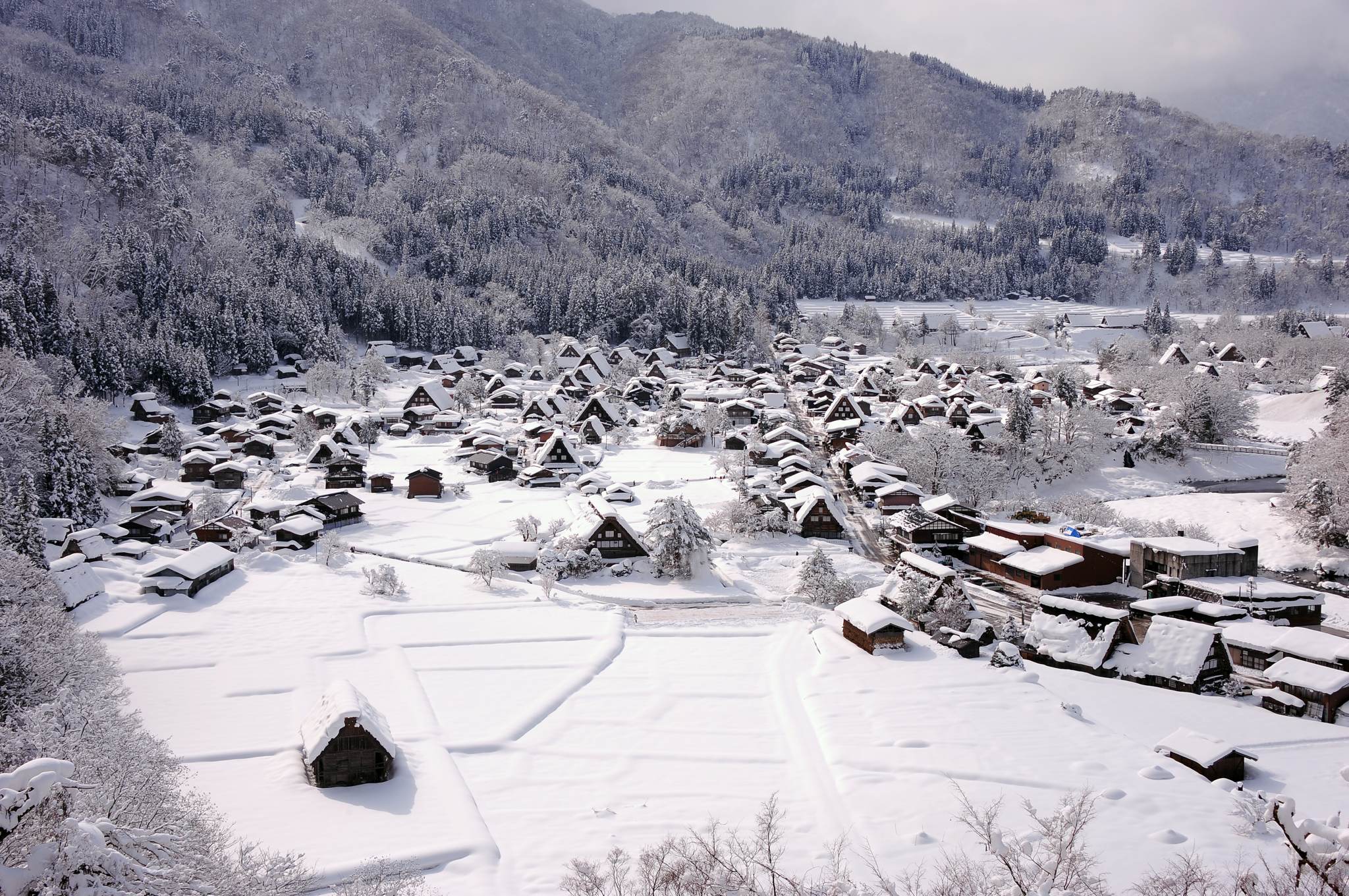 Die Region Hida: In den Japanischen Alpen scheint die Zeit stehen geblieben zu sein - Shirakawa-go