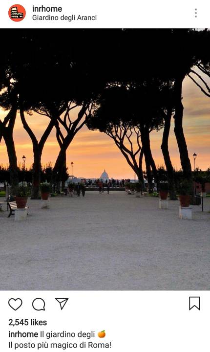 Giardino degli Aranci - der Orangengarten