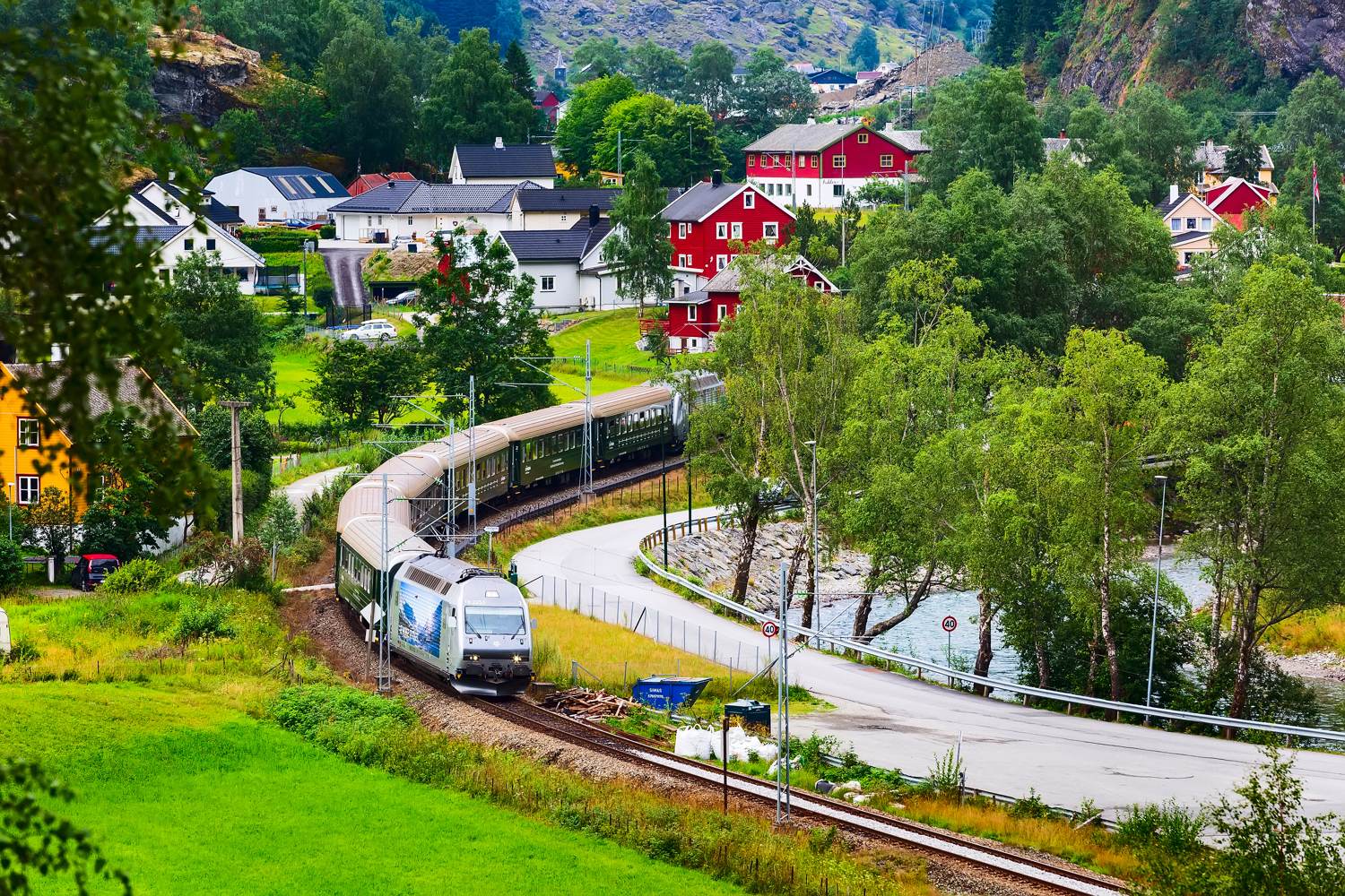 Die Flåmsbana, Norway
