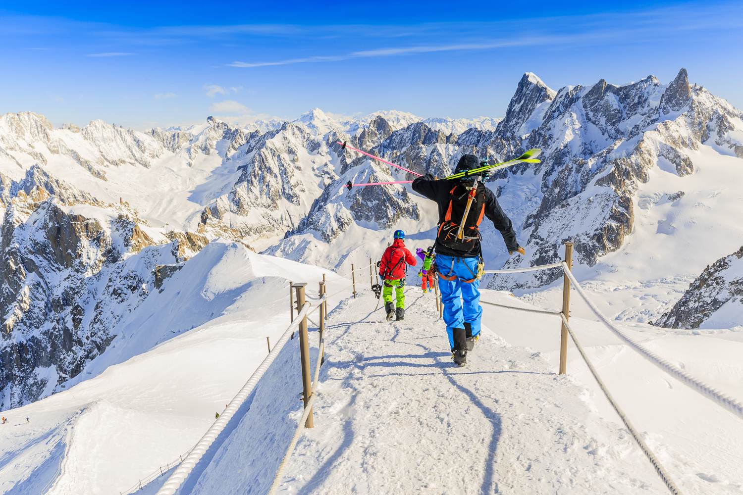 Machen Sie sich bereit für eine wilde Abfahrt in Chamonix