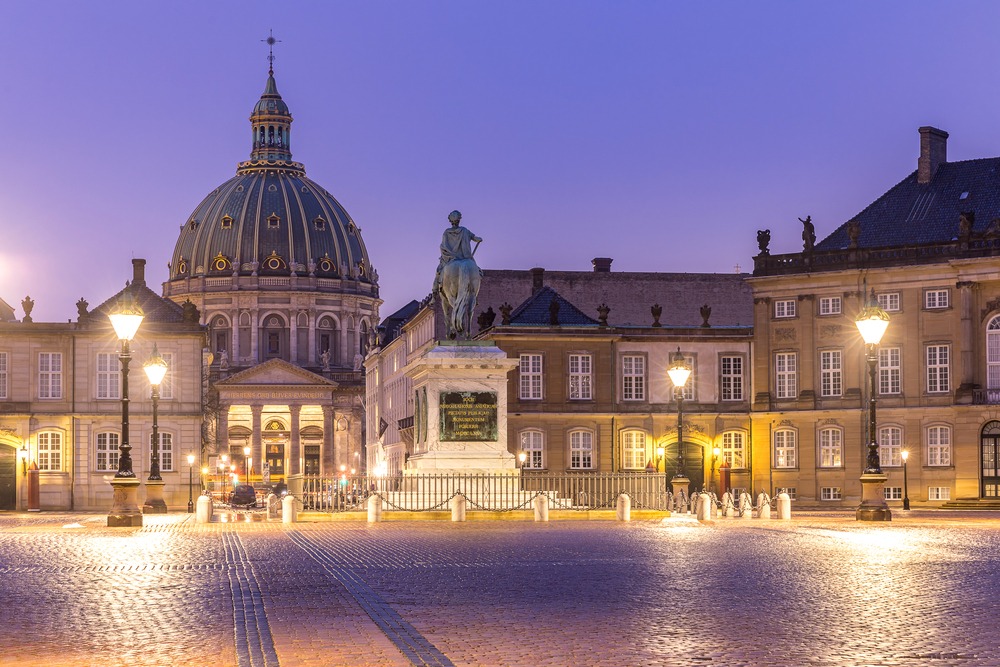 Das Schloss Amalienborg