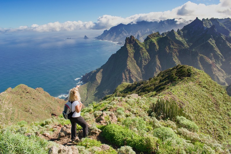 Die eindrucksvolle Landschaft des Anaga-Gebirges